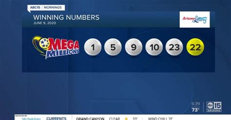 Arizona (AZ) Mega Millions Numbers .